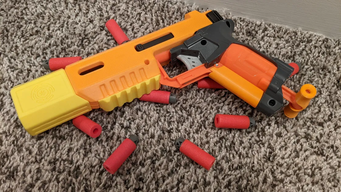 HECATE - Rear Load Inline Nerf Bigshock (Bản mod nạp sau) - Image 2