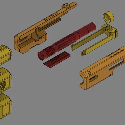 HECATE - Rear Load Inline Nerf Bigshock (Bản mod nạp sau)