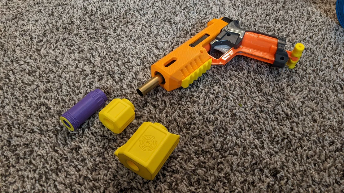 HECATE - Rear Load Inline Nerf Bigshock (Bản mod nạp sau) - Image 11