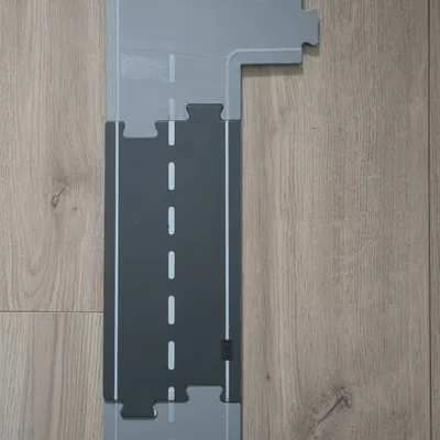 Phụ kiện đường gỗ Lidl Playtive tương thích – Ngã ba chữ T + đoạn thẳng ngắn