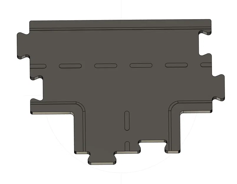 Phụ kiện đường gỗ Lidl Playtive tương thích – Ngã ba chữ T + đoạn thẳng ngắn - Image 4