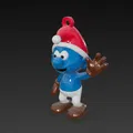 Đồ trang trí Giáng Sinh Smurf – Nhân vật vẫy tay - Thumbnail 1