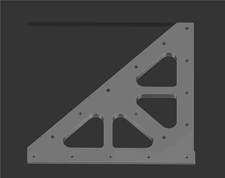 Ke góc gia cố cho tủ ngăn kéo rẻ tiền (cheap dresser corner brace) - Image 1