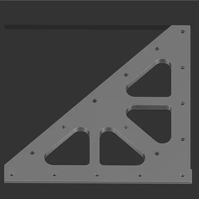 Ke góc gia cố cho tủ ngăn kéo rẻ tiền (cheap dresser corner brace)
