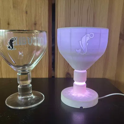 Đèn Ly Orval (Lampe Verre Orval / Glass Lamp)