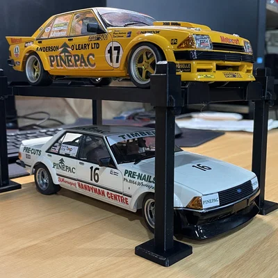 Cầu nâng 4 trụ cho mô hình diecast 1/18