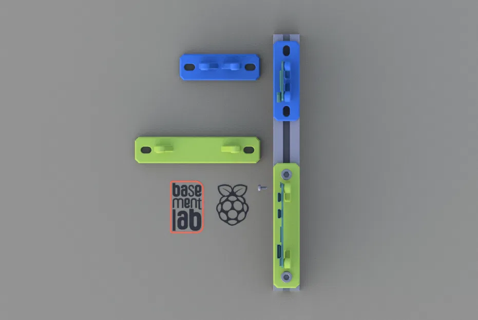 Giá đỡ Raspberry Pi Zero W Mount Bracket Stand Alone / Cluster - Image 2