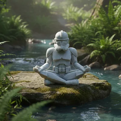 CT-Echo of War – Clone Trooper Ngồi Thiền