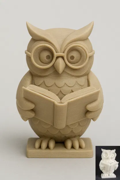 Cú Mọt Sách (Bookworm Owl) - Image 1