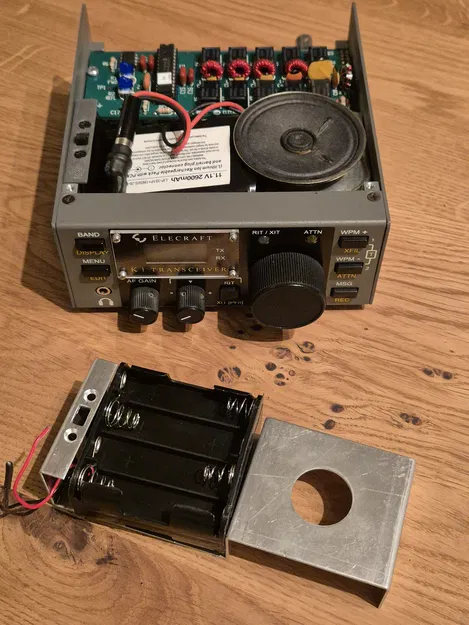 Adapter pin Li-Ion 3S cho Elecraft K1 (thay AA/NiMH) - Image 1