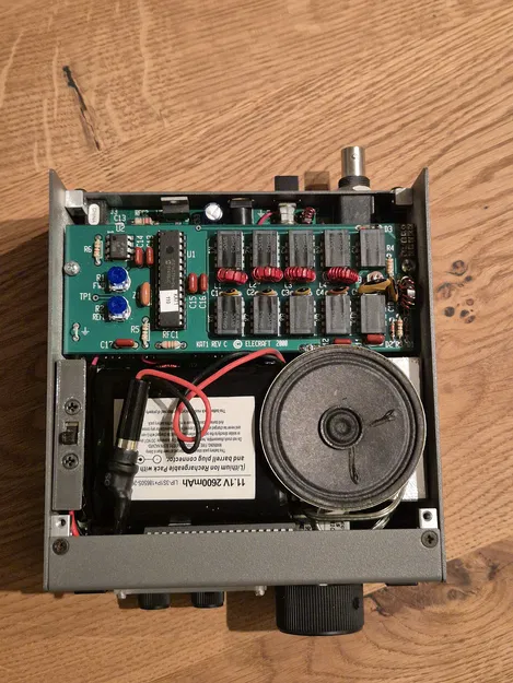 Adapter pin Li-Ion 3S cho Elecraft K1 (thay AA/NiMH) - Image 2