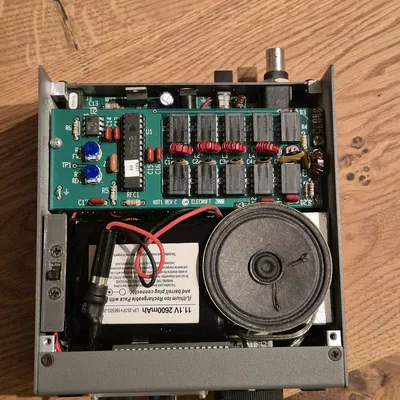 Adapter pin Li-Ion 3S cho Elecraft K1 (thay AA/NiMH)