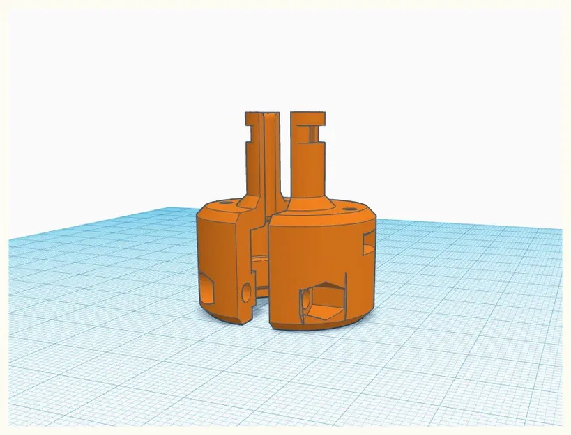 REMIX - Anycubic Vyper - Adapter cho nâng cấp V6 E3D v.1.0 - Image 3