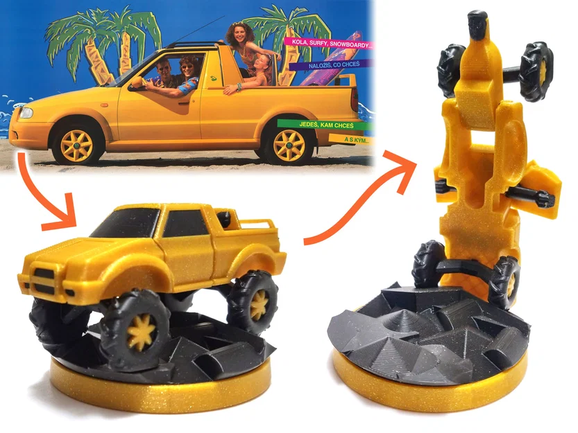 Crash Derby Transformer: Škoda Fun → Josef Průša - Image 1