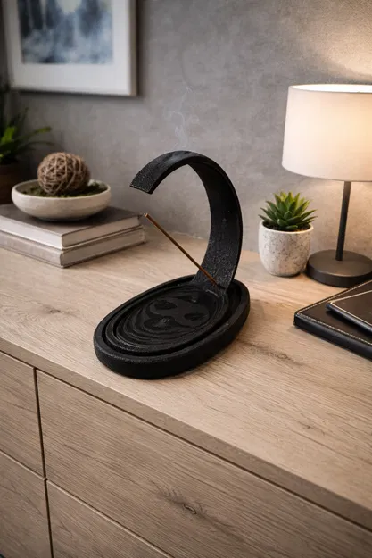 Stäbchenhalter für Räucherstäbchen Incense Holder – Kệ cắm nhang dạng điêu khắc - Image 2