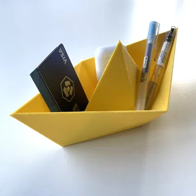 BOLINA – Thuyền giấy 3D in làm khay đựng nhỏ (container/empty pockets)