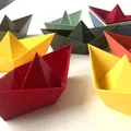 BOLINA – Thuyền giấy 3D in làm khay đựng nhỏ (container/empty pockets) - Thumbnail 2
