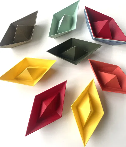 BOLINA – Thuyền giấy 3D in làm khay đựng nhỏ (container/empty pockets) - Image 3