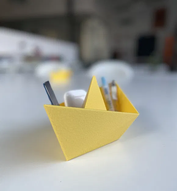 BOLINA – Thuyền giấy 3D in làm khay đựng nhỏ (container/empty pockets) - Image 5