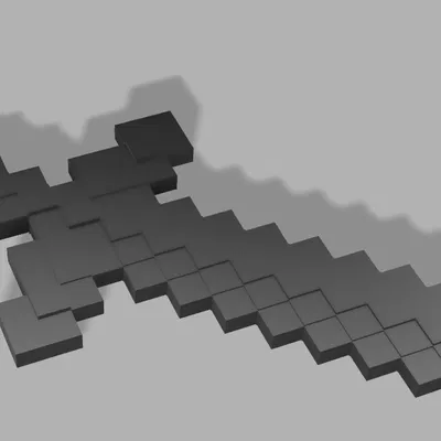 Móc khóa Kiếm Minecraft (Minecraft Sword)