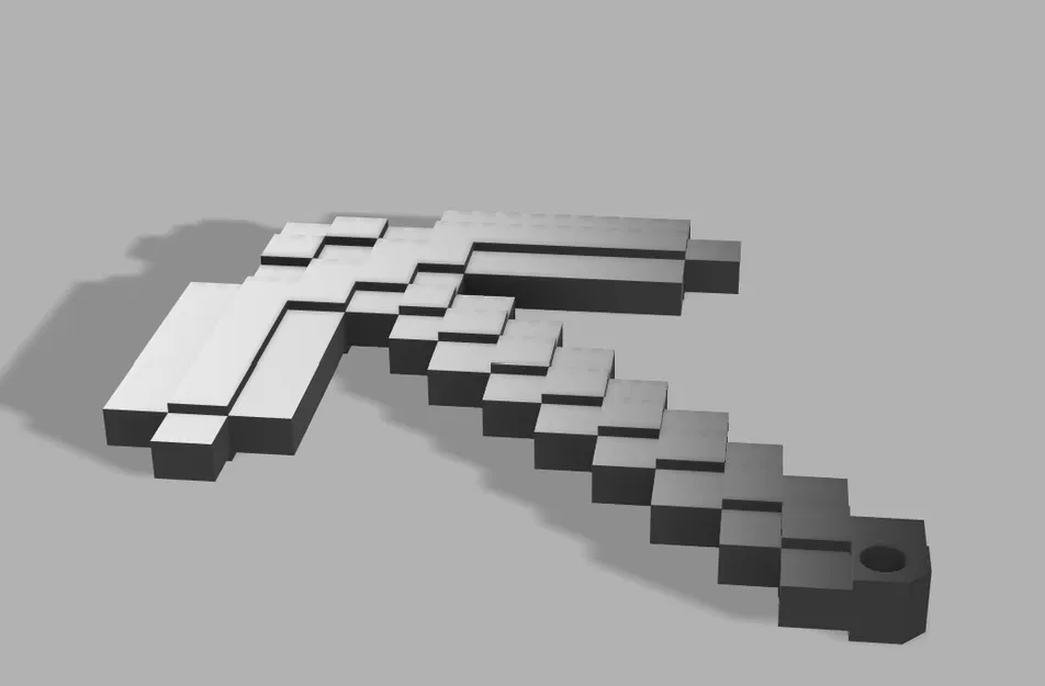 Móc Khóa Cây Cuốc Minecraft (Minecraft Pickaxe) - Image 2