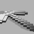Móc Khóa Cây Cuốc Minecraft (Minecraft Pickaxe) - Thumbnail 2