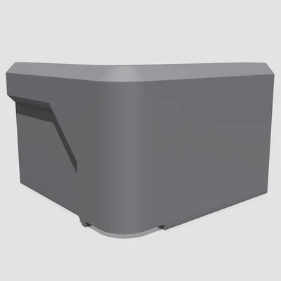 Vỏ (enclosure) bên trái AD5X không có tên