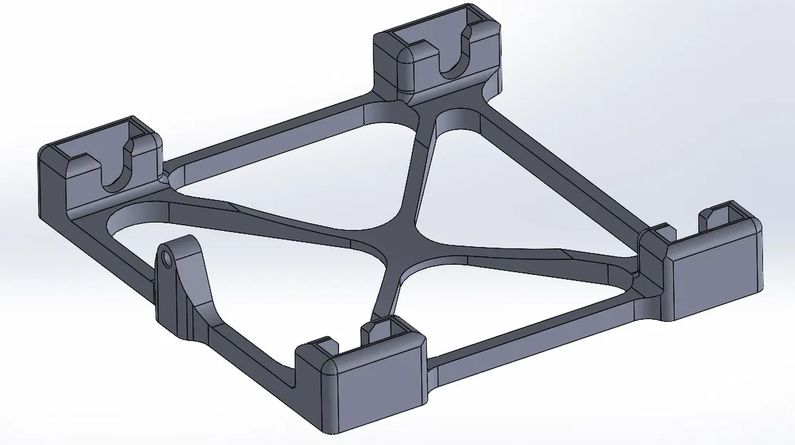 Giá đỡ cuộn filament tối giản (Minimal spool holder) - Image 1