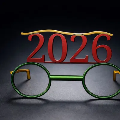 Kính Happy New Year