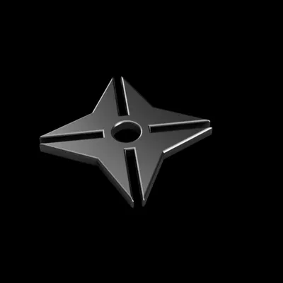 Ninja Star 4 Points V7 (Phi Tiêu Ninja 4 Cánh)