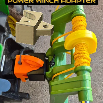 Adapter tời (winch) cho Peg Perego Ground Force Power Winch / Seilwinde