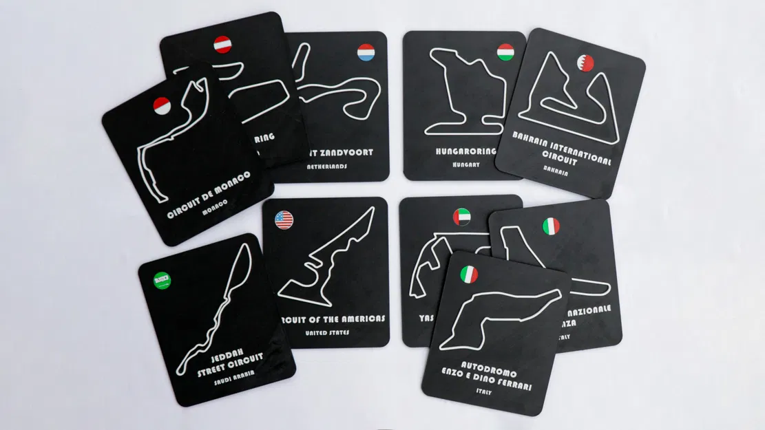 Các Đường Đua Formula 1 | Mẫu Trưng Bày In 3D - Image 3