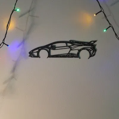 Tranh treo tường Lamborghini Huracan STO (Wall Art)