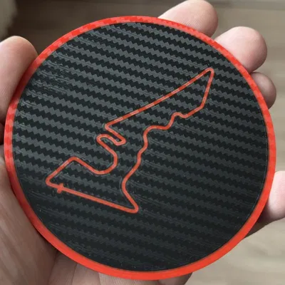 Lót Ly F1 Season 2026 Coaster – Bộ 24 Đường Đua (kèm holder)