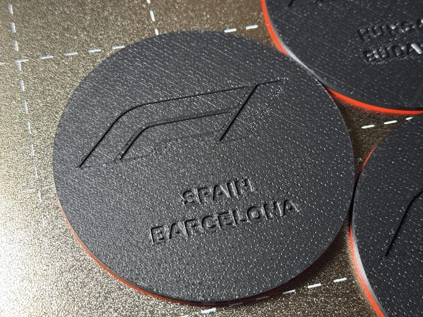 Lót Ly F1 Season 2026 Coaster – Bộ 24 Đường Đua (kèm holder) - Image 12