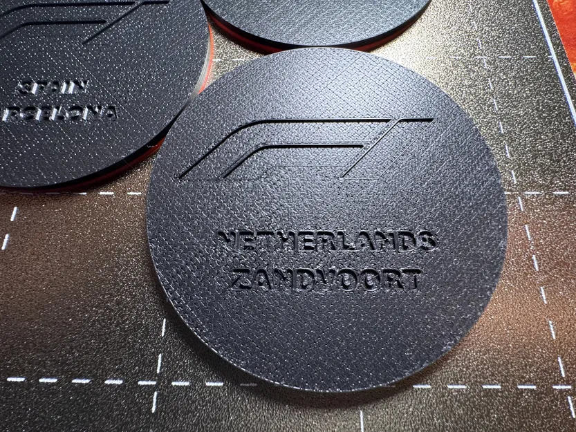 Lót Ly F1 Season 2026 Coaster – Bộ 24 Đường Đua (kèm holder) - Image 13