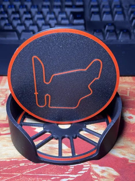 Lót Ly F1 Season 2026 Coaster – Bộ 24 Đường Đua (kèm holder) - Image 19