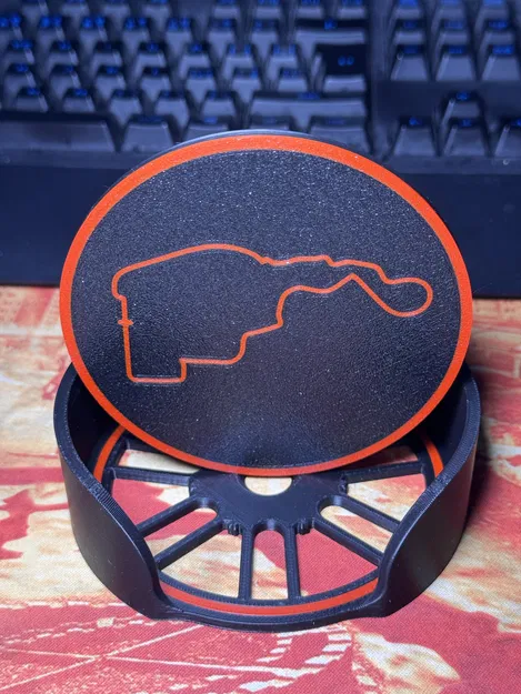 Lót Ly F1 Season 2026 Coaster – Bộ 24 Đường Đua (kèm holder) - Image 20
