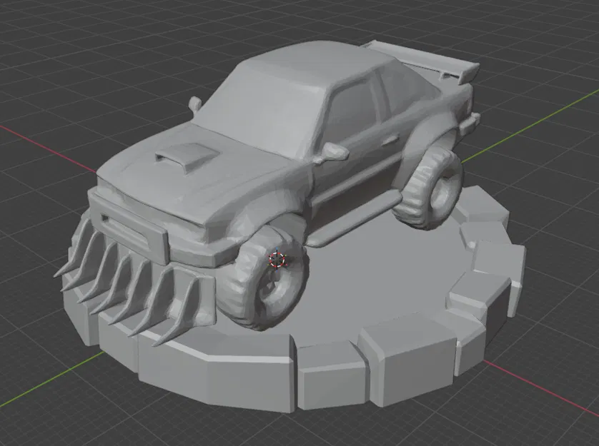 Spike Racer - Mô hình Crash Derby - Image 1