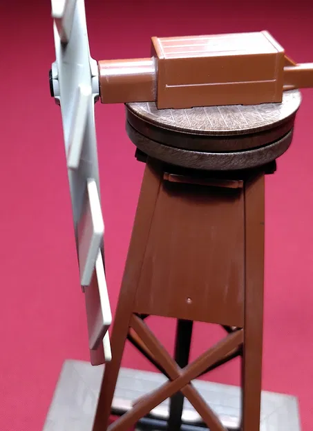 Trục thay thế cho cối xay gió Playmobil Western (Replacement shaft) - Image 5