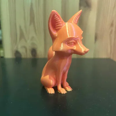 Cáo tinh nghịch (Mischievous Fox) – Mẫu STL trang trí