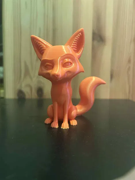 Cáo tinh nghịch (Mischievous Fox) – Mẫu STL trang trí - Image 5