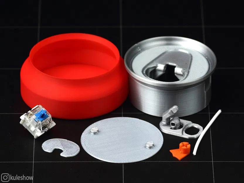 Can Clicker One – Mô hình lon clicker dùng switch Cherry MX - Image 2