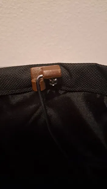 Ngàm kẹp thanh gia cường dây cho giỏ vải - Image 2