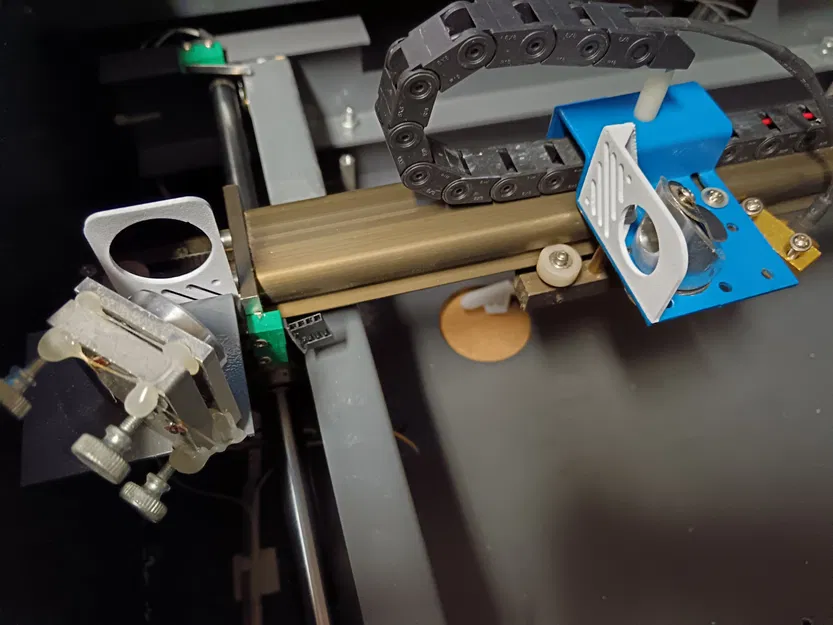 Tấm target canh tia (beam alignment) cho K40 - Image 1