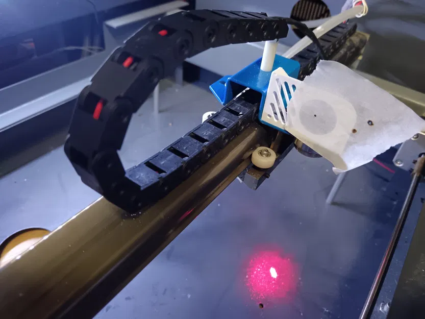 Tấm target canh tia (beam alignment) cho K40 - Image 2