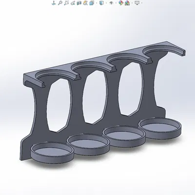 Kệ/Holder hũ gia vị Kania (Gewürzhalter/Spice Rack - Kania)