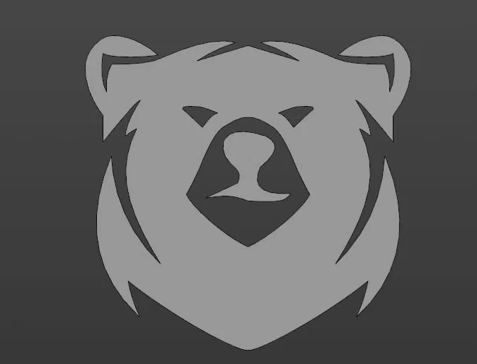 Huy chương mặt gấu (Bear's face medallion) - Image 1