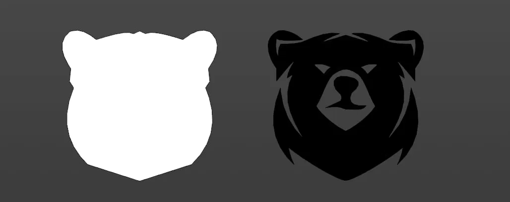 Huy chương mặt gấu (Bear's face medallion) - Image 2