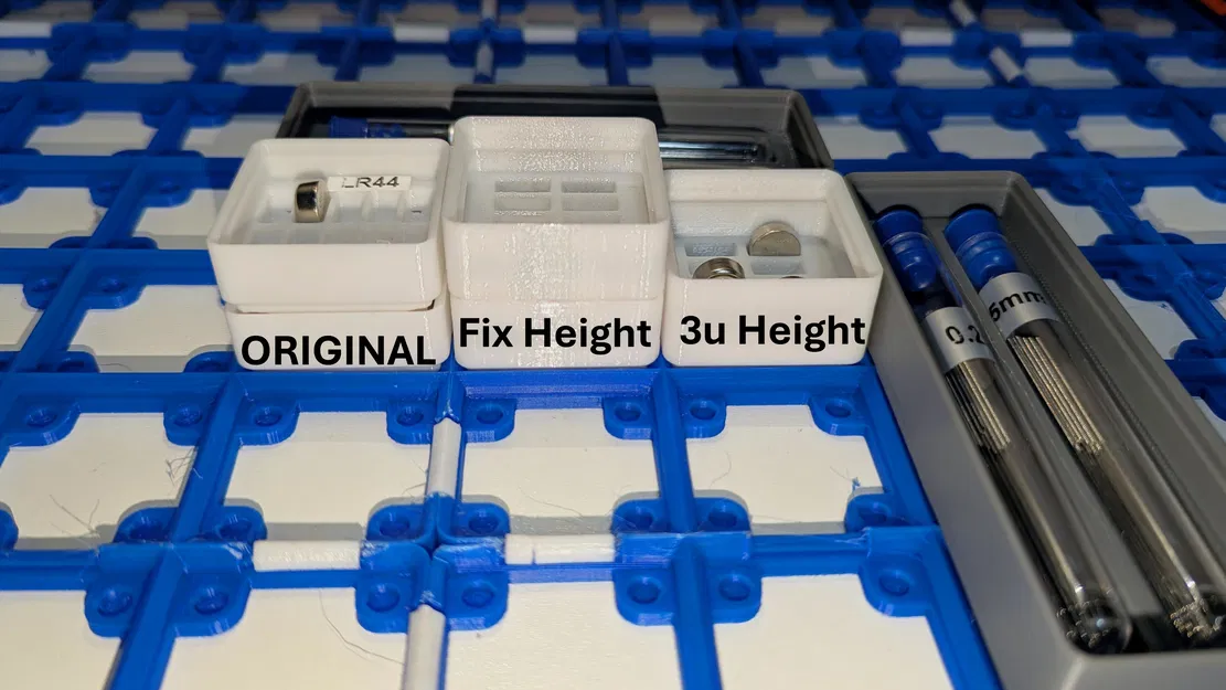 Khay lưu trữ pin LR44 Gridfinity (Gridfinity LR44 Battery Storage) - Image 2